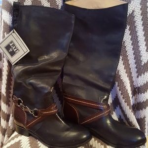 Frye Harness Riding Boots Size 7.5
